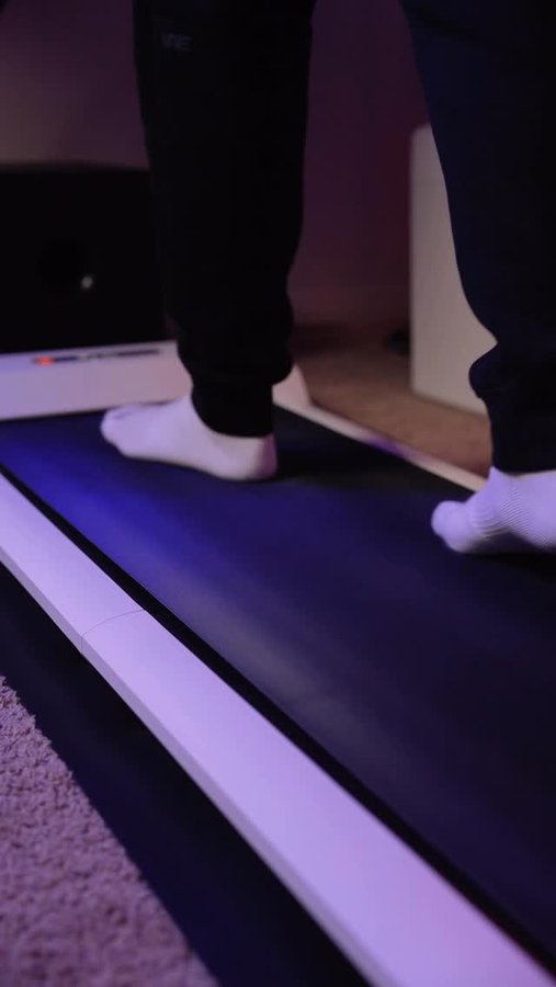 Instagram post by @deanwethers for WalkingPad. Caption reads: Keep moving while you work with the @WalkingPad C2....