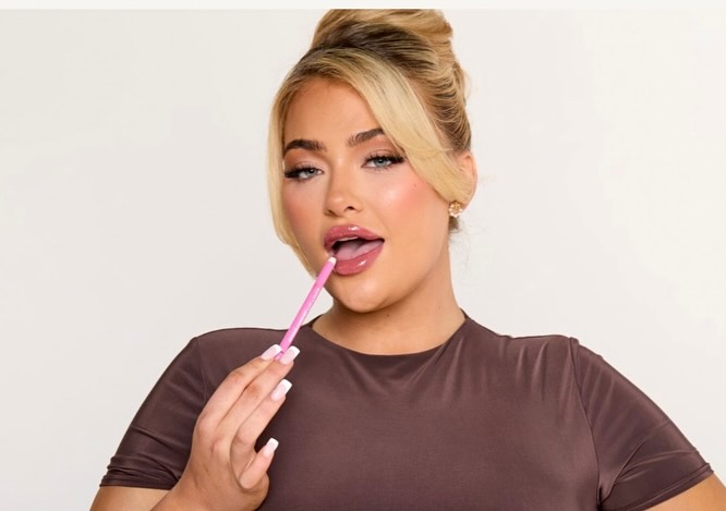 Instagram post by @trewleyprecious for Give Me Cosmetics. Caption reads: TP X @giveme.cosmetics ✨

Bad Gyals! WHAT. THE.....