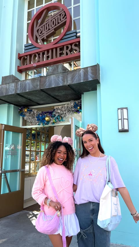 Instagram post by @melizzablack for Little Words Project. Caption reads: We’re ready to sprinkle some holiday magic at Walt....