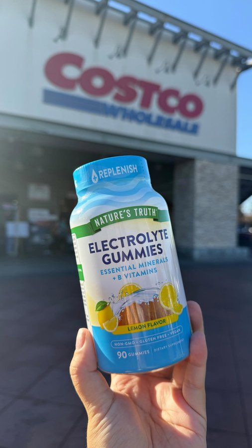 Instagram post by @costcosisters for Nature’s Truth. Caption reads: A great-tasting way to infuse your day with key....