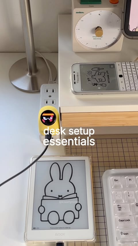 Instagram post by @kreamynotes for TORRAS. Caption reads: [...] my new charger + little desk buddy, the....