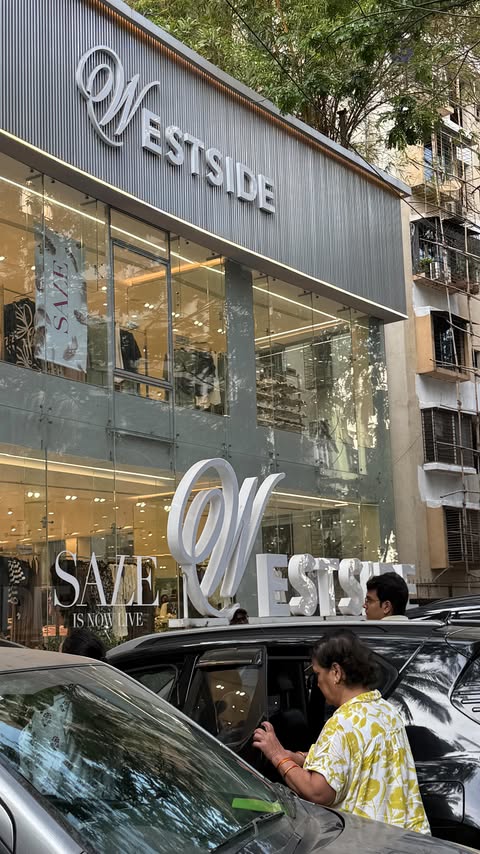 Instagram post by @divyani._.upadhyay3 for Westside Stores. Caption reads: [...] me your favourite! Thank you @westsidestores....