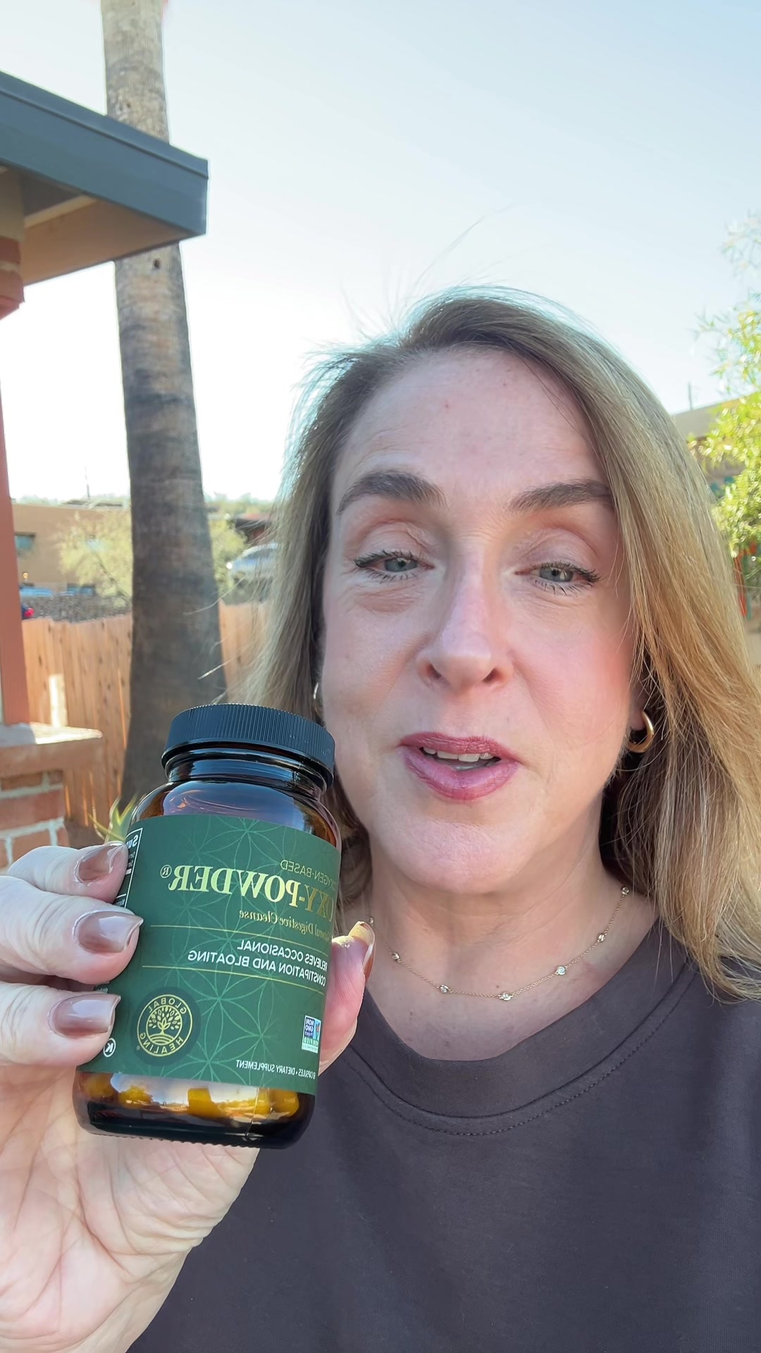 TikTok post by @tweetie710 for Global Healing. Caption reads: [...] #menopause #travel #guthealth @Global....