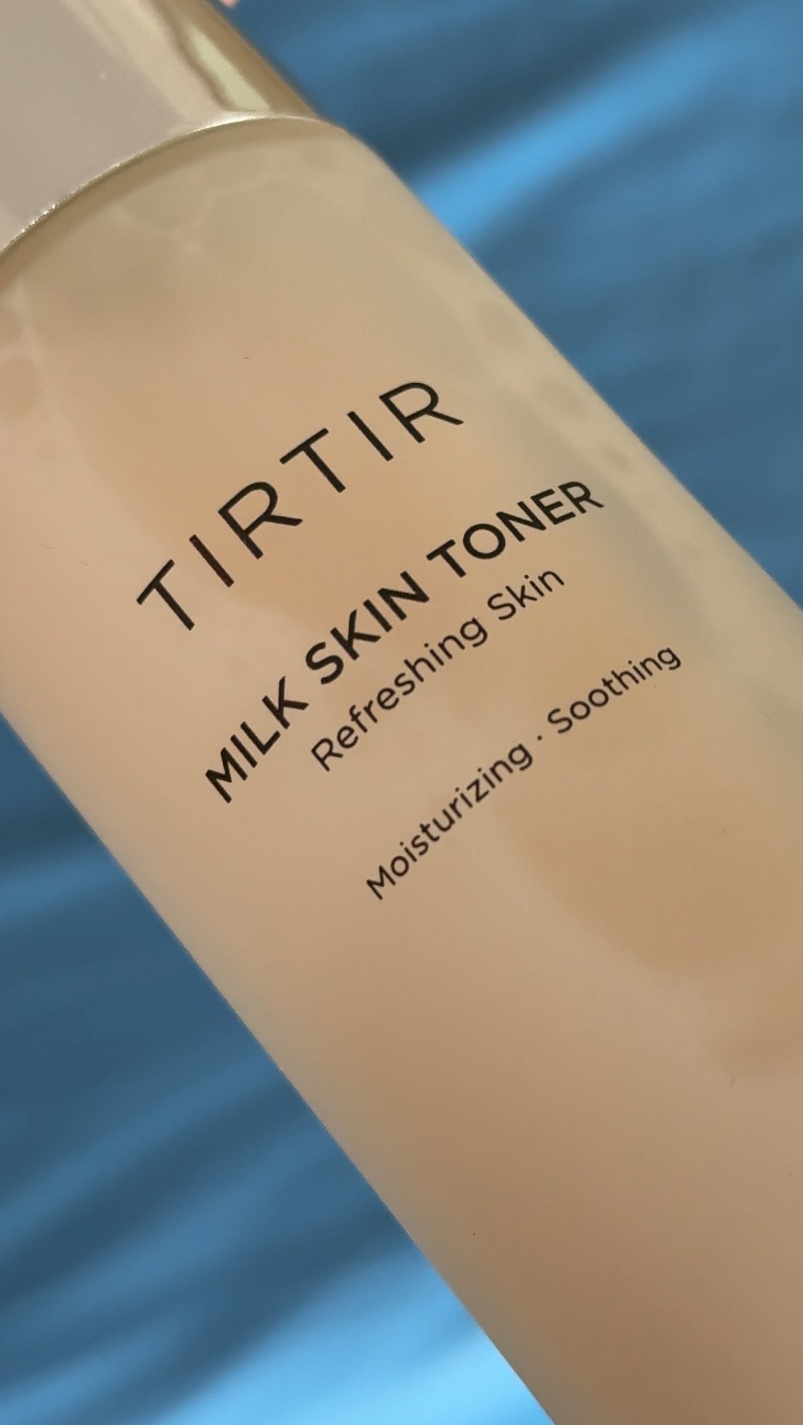 Instagram post by @palzxm for TIRTIR. Caption reads: The TIRTIR Milk Skin Toner is a highly....