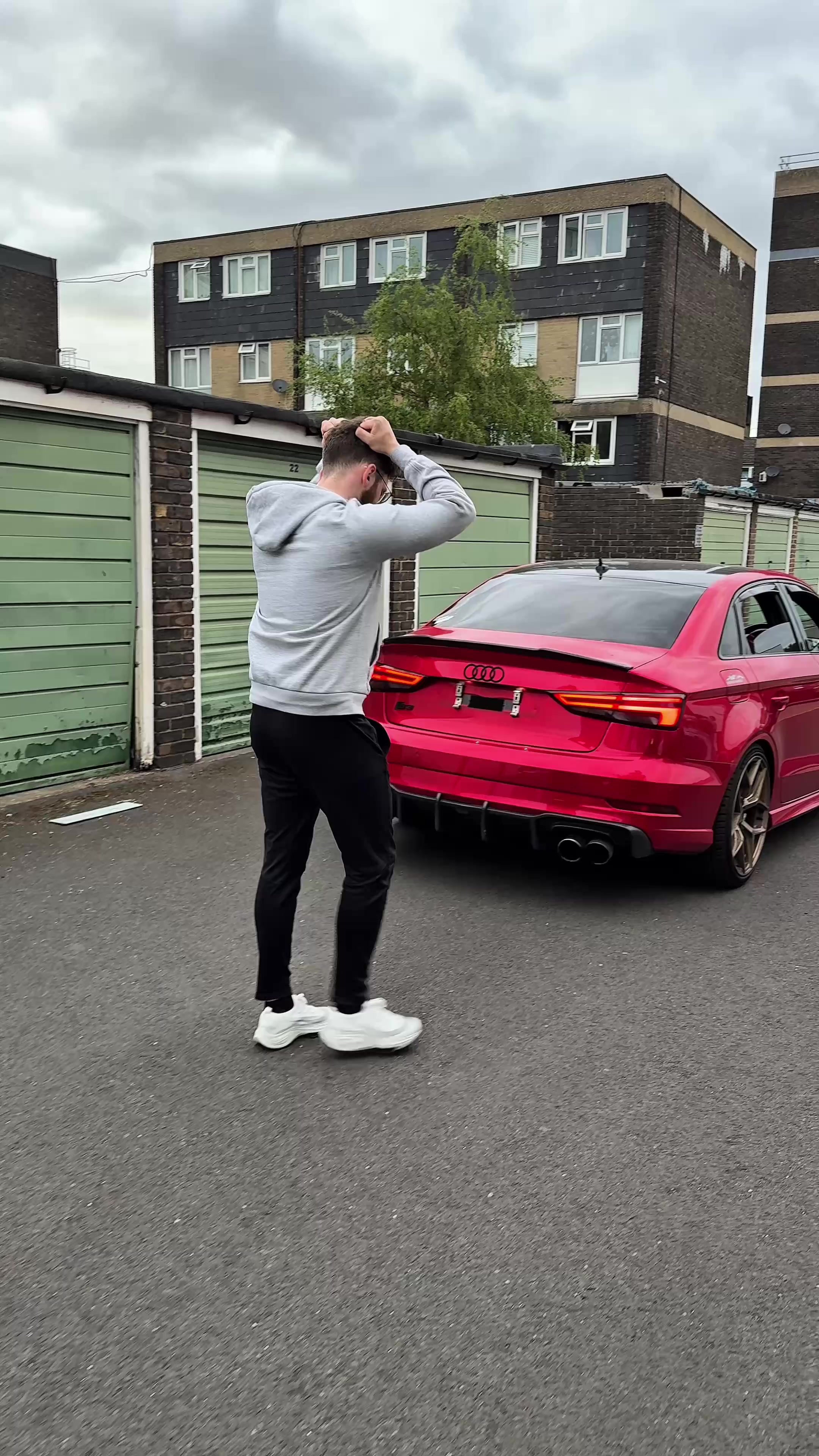 TikTok post by @rambushtv for OOONO. Caption reads: Hazards can lead to disasters. Thankfully @OOONO....