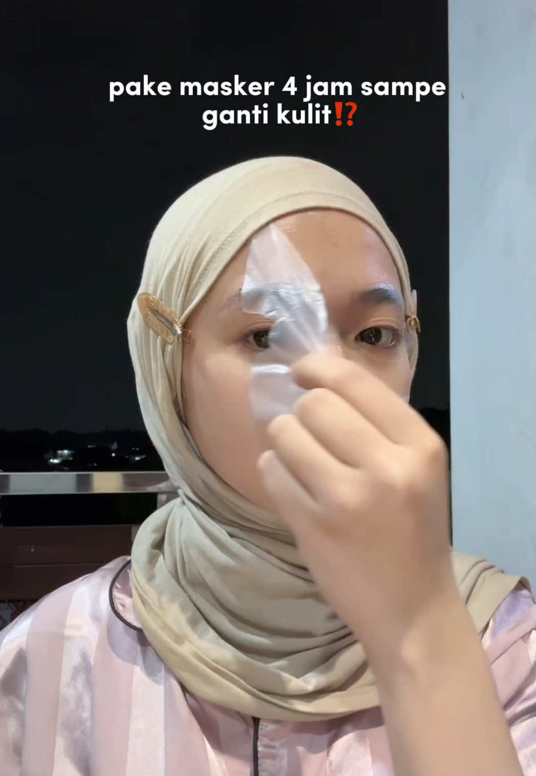 TikTok post by @wlanandnii for Lanbena. Caption reads: [...] jauh lebih lembap & keliatan sehat!!....