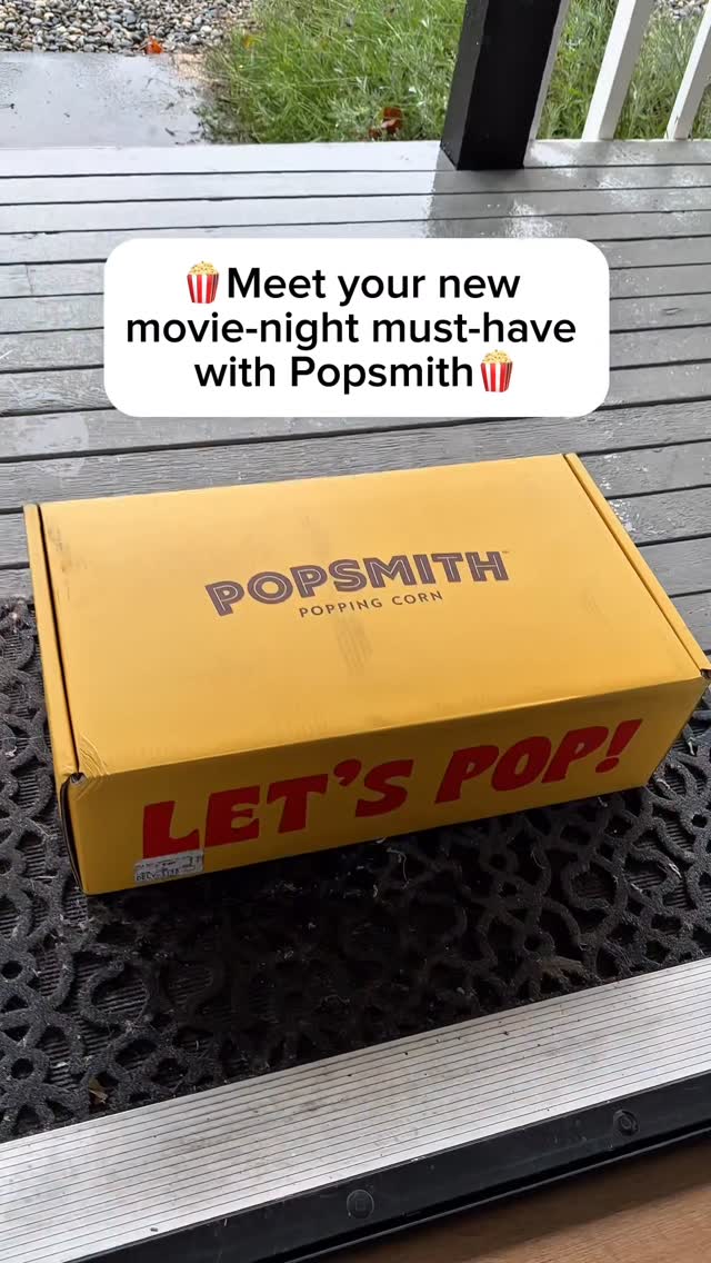 Instagram post by @costcodeals for Popsmith. Caption reads: [...] your new movie-night must-have with....