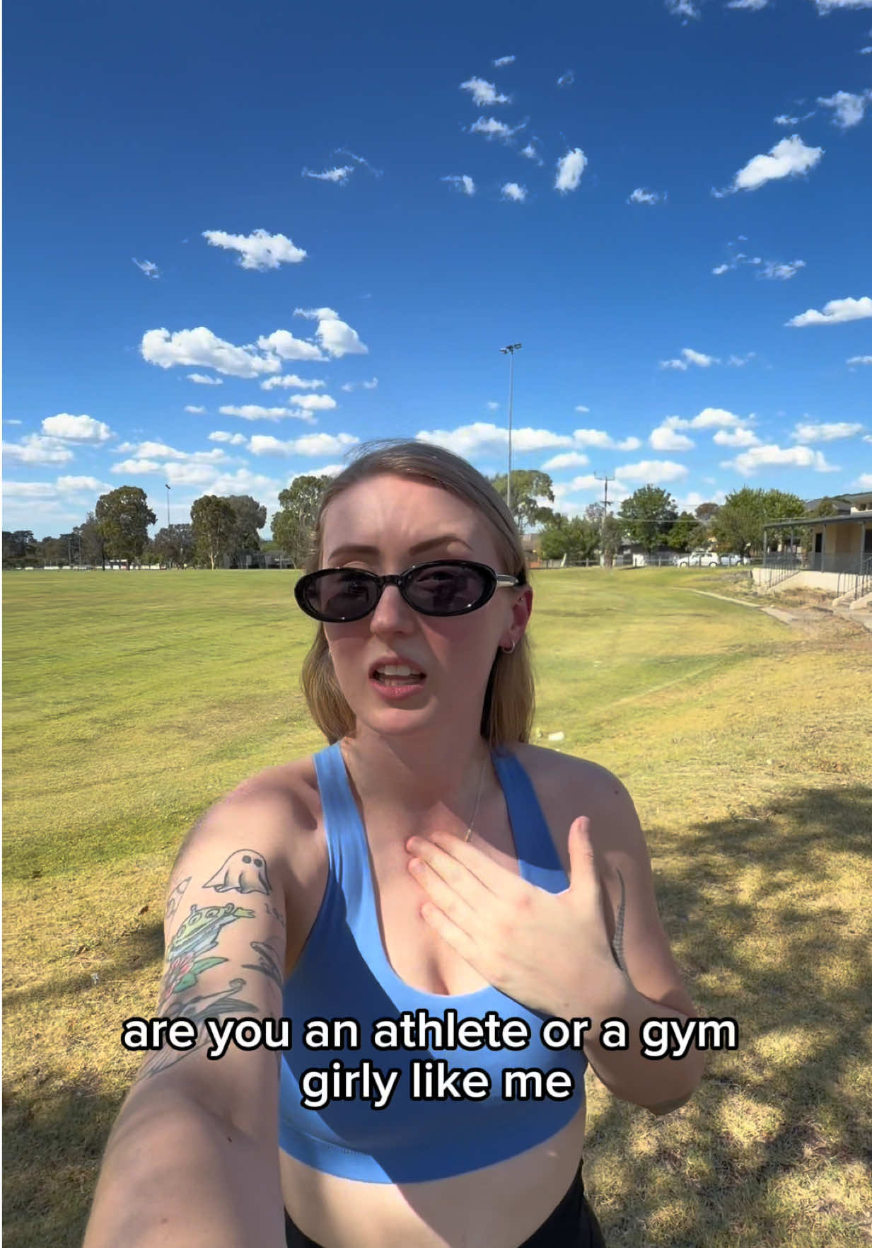 TikTok post by @breemareeholder for EHPlabs. Caption reads: [...] #gymgirl #protein @OxyShred Energy @ehplabs ....