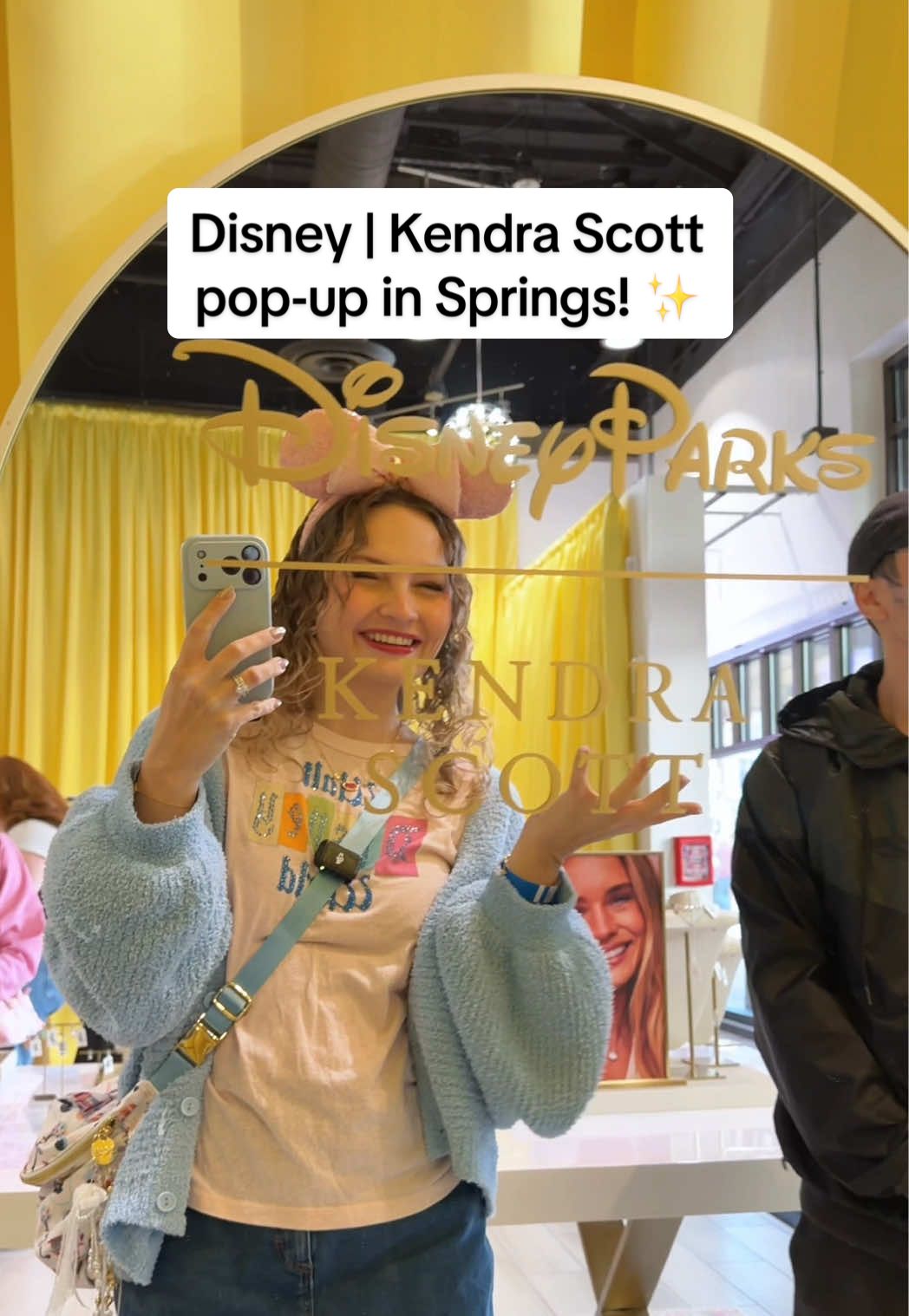 TikTok post by @pincessshannon for Kendrascott. Caption reads: Thank you so much @Kendra Scott for inviting me to....