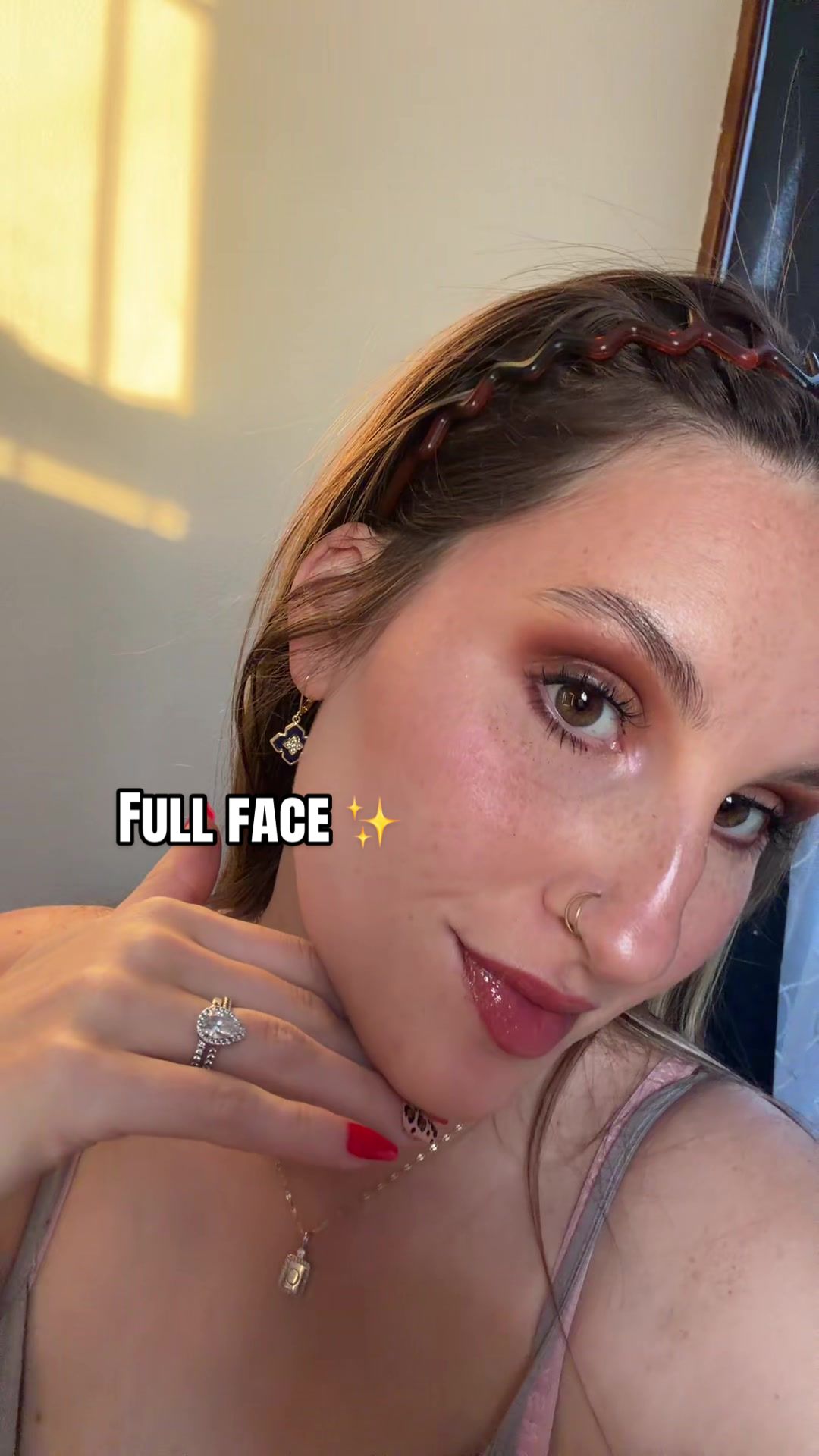 TikTok post by @gottalov3chloe for Lakerain Beauty. Caption reads: [...] Beverly Hills @Alexcraft—1 @lakerain beauty....