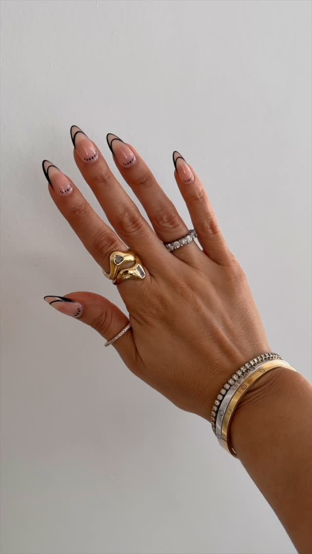 Instagram post by @styledbyale for Sally Hansen. Caption reads: From Pinterest inspo to real life @sally_hansen....
