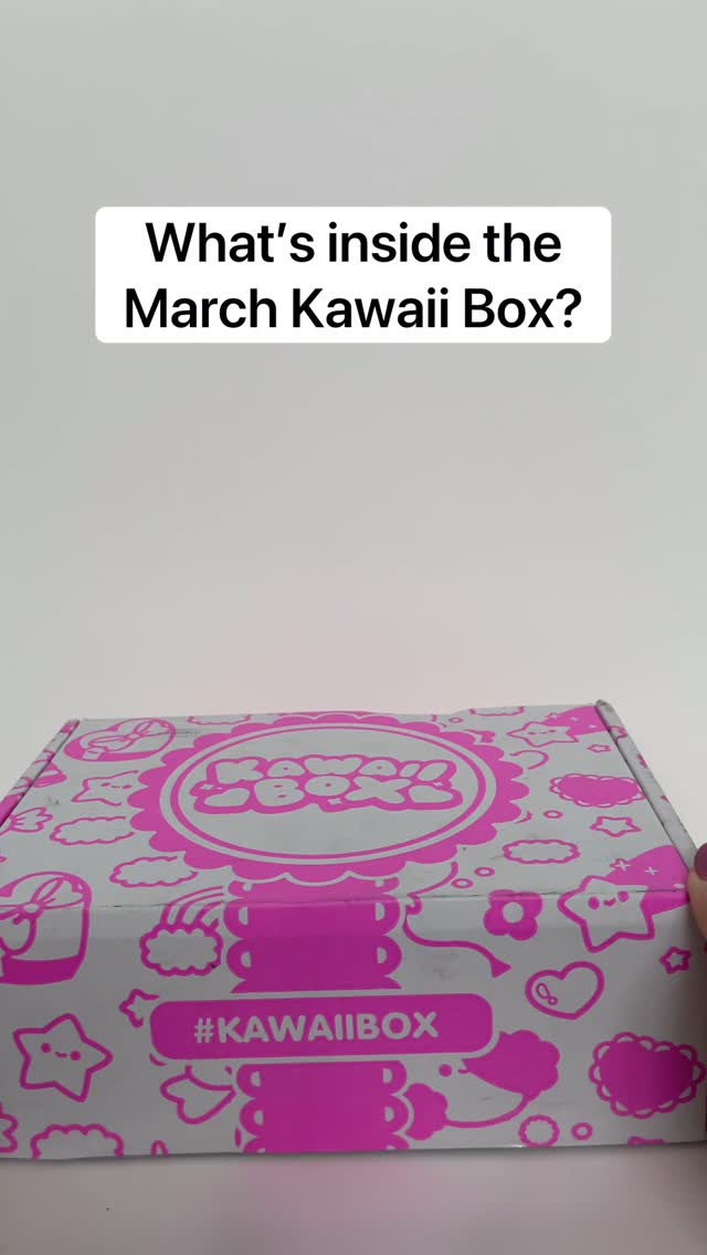 Instagram post by @toytinyblog for Kawaii Box. Caption reads: {#gifted} Thank you @kawaiibox for sending us the....