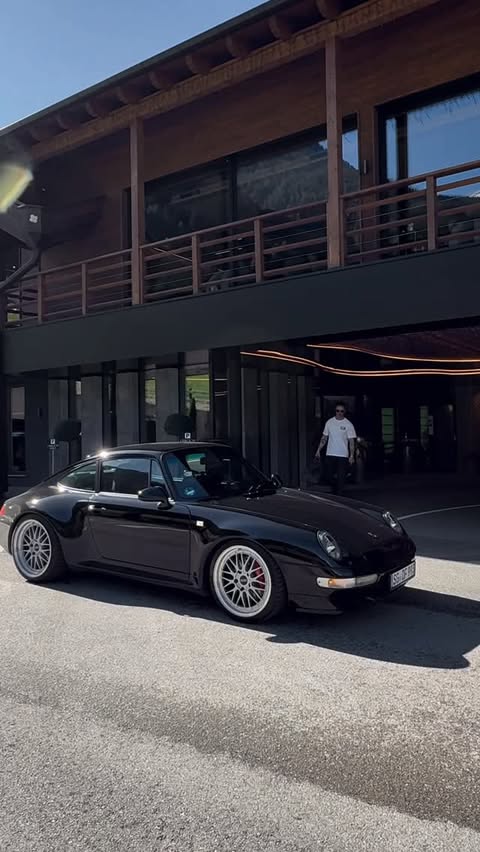 Instagram post by @magic_fox for Michelin. Caption reads: Anzeige // Throwback to our roadtrip 🏔️ Did over....