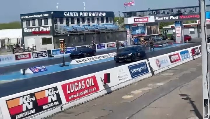 Instagram post by @sambostyres for Full Send. Caption reads: The Winning Team 🏆 - #SAMBOSTYRES We took the W....