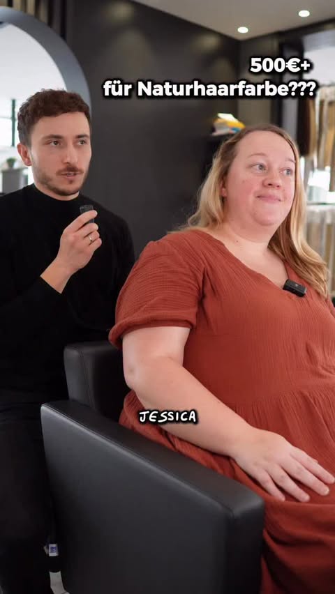 Instagram post by @cenkinz for Maria Nila. Caption reads: [...] ihrer Haare abgedunkelt mit....