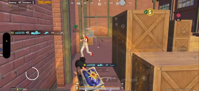 Instagram post by @realzodcastro for PUBG MOBILE. Caption reads: [...] @realzodcastro . . . . . . #zodcastro....