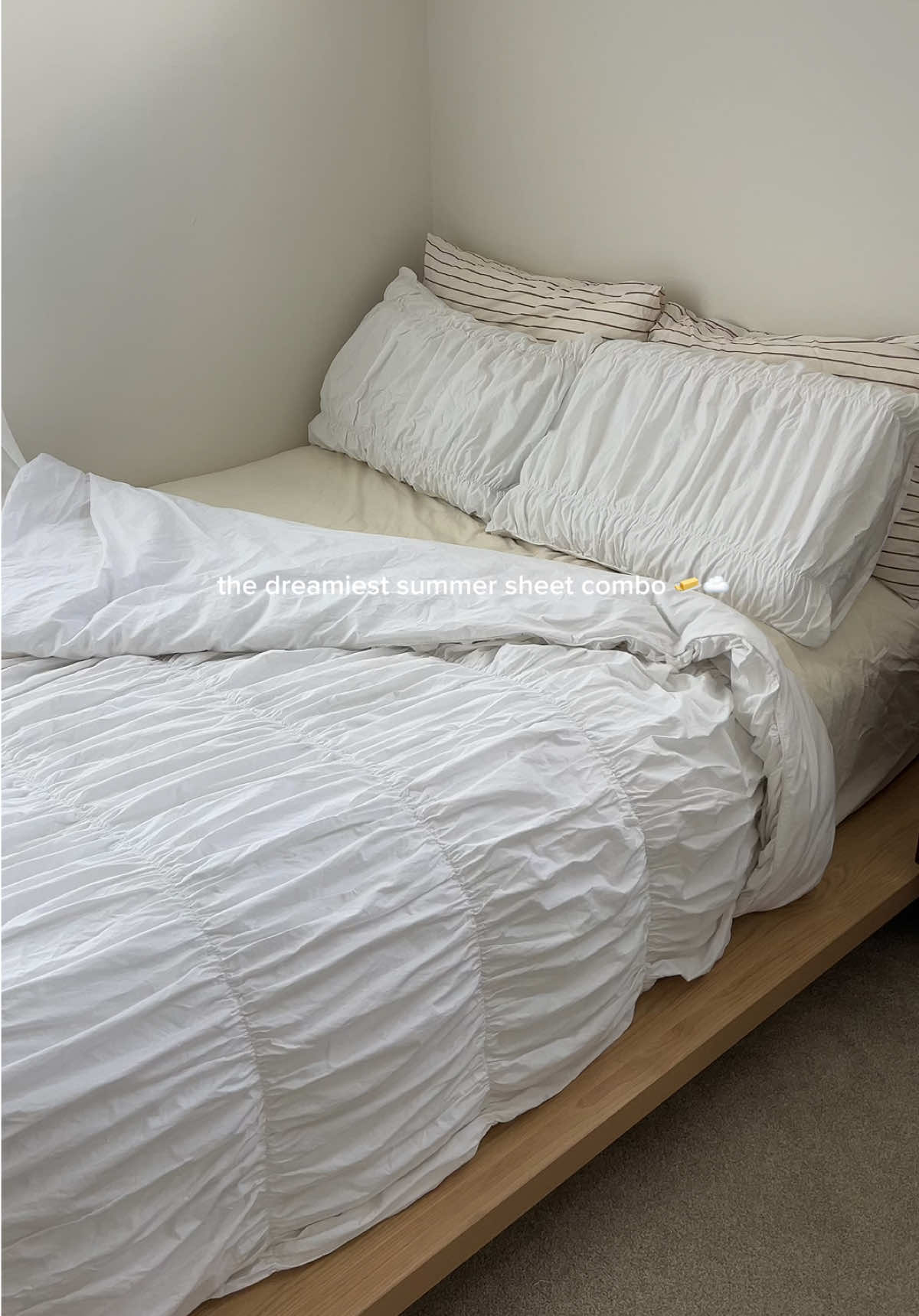 TikTok post by @rosekwon for Sheet Society. Caption reads: [...] never get over these sheets from @Sheet....