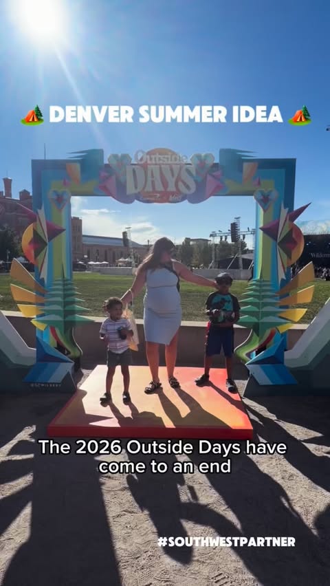 Instagram post by @coloradokidadventures for Southwest Airlines. Caption reads: [...] #FamilyFun #SummerMemories....