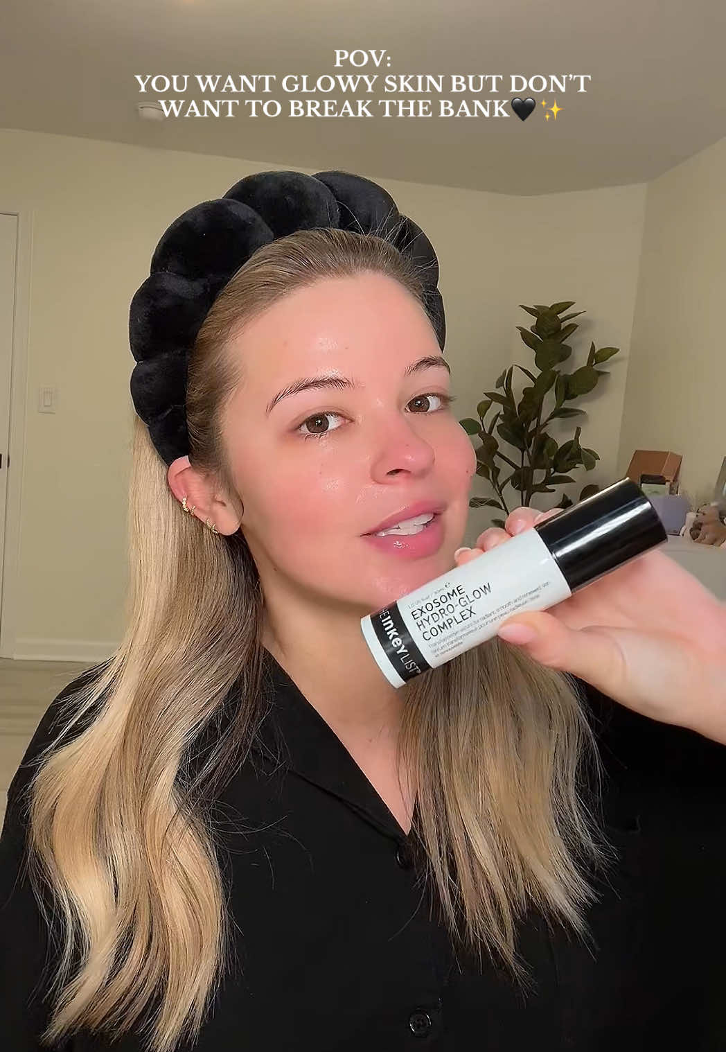 TikTok post by @darcymcqueenyyy for Theinkeylist. Caption reads: effective skincare WITHOUT breaking the bank✨ @The....