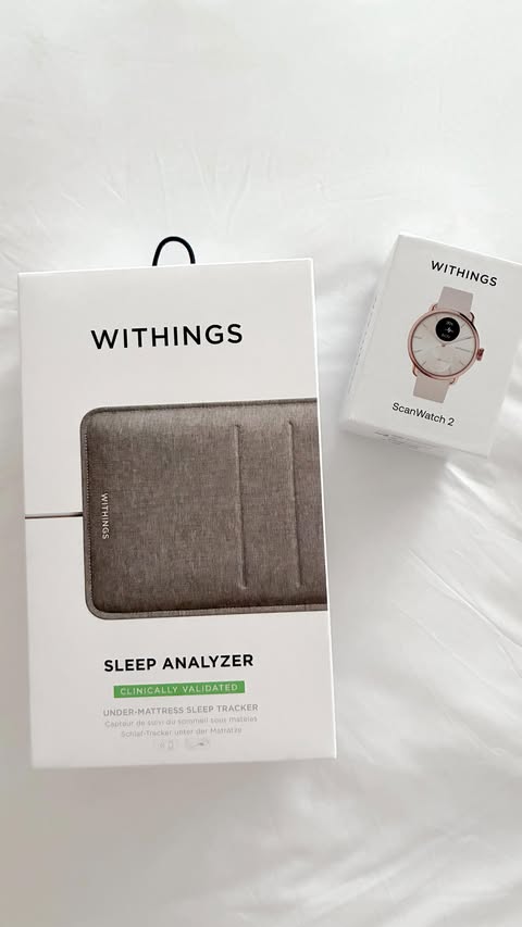 Instagram post by @life_with_the_cowlings for Withings. Caption reads: @withings has National Sleep Month covered • • •....