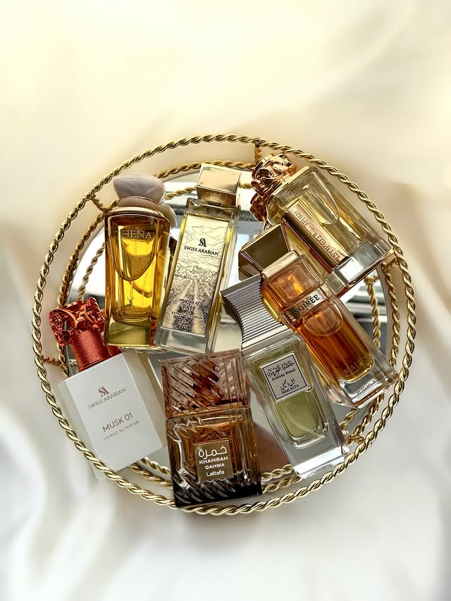 Instagram post by @anisniffs for Swiss Arabian. Caption reads: [...] MEETS SOFT FRAGRANCES. 

- Musk 01....