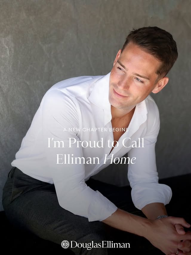 Instagram post by @trevzee for Douglas Elliman. Caption reads: [...] I have strategically partnered with Douglas....