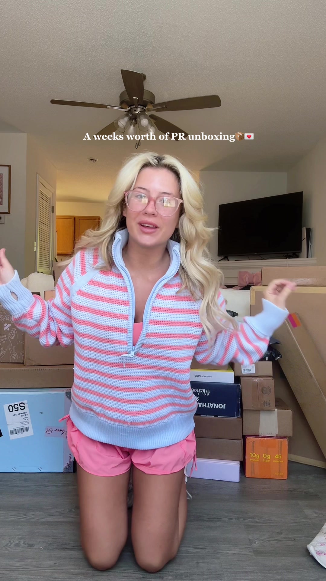 TikTok post by @b_woodard for Amika. Caption reads: [...] @Shibumi @Impress @milkmakeup @amika....