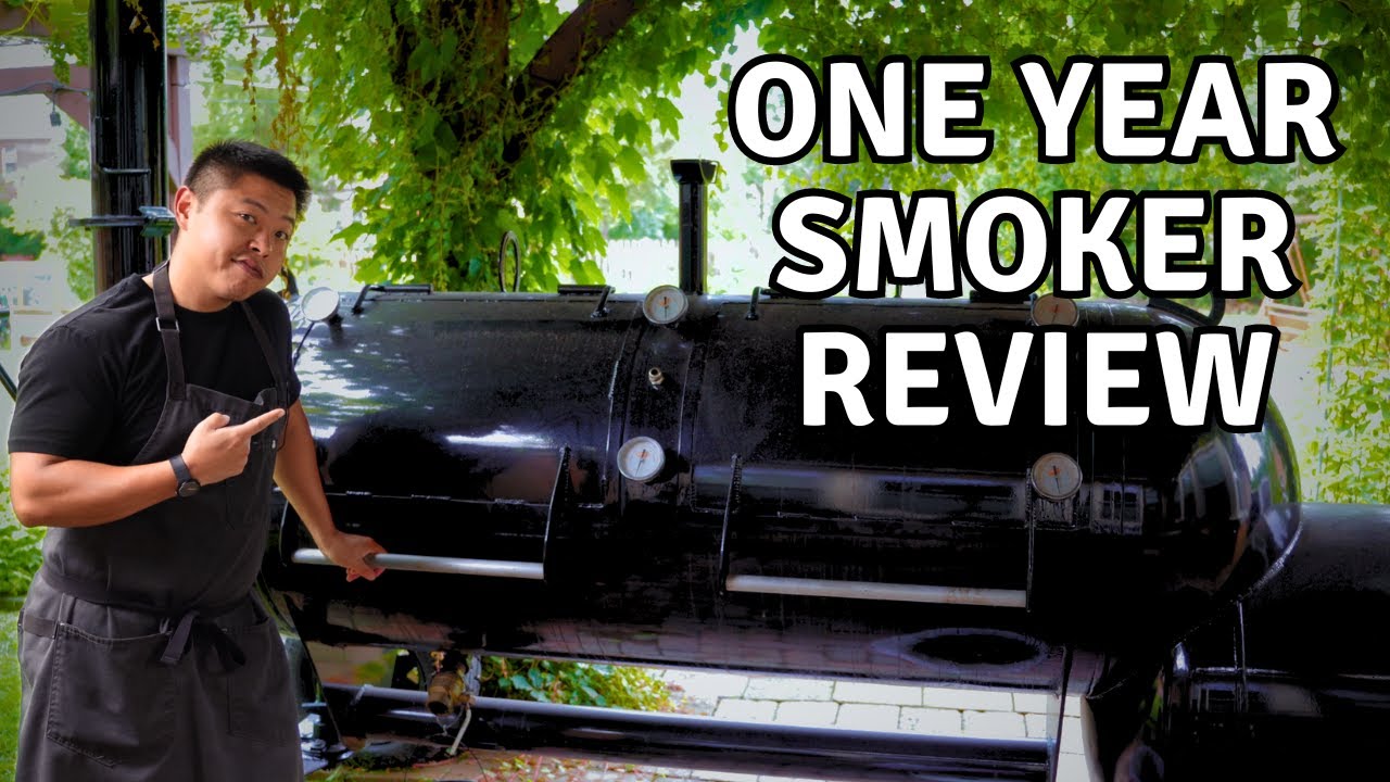 YouTube post by @knoxavebbq for SNS Grills. Caption reads: Is This $9,000 Smoker Worth It? | Knox Ave BBQ.