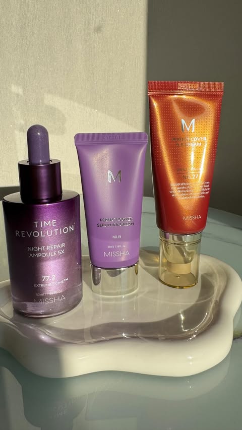 Instagram post by @tamta____________ for Missha Us. Caption reads: The perfect everyday base smooth, hydrating and....