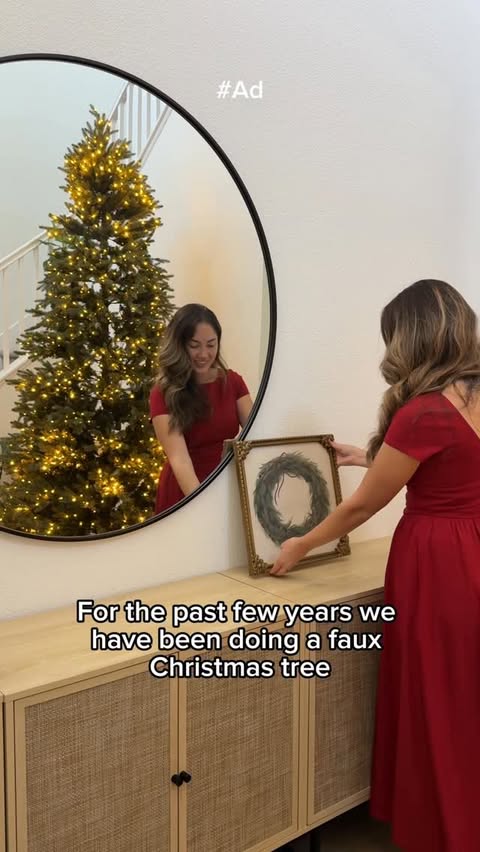 Instagram post by @nicholepaclibar for Glade. Caption reads: #Ad It’s holiday season! ✨ nothing excites me more....