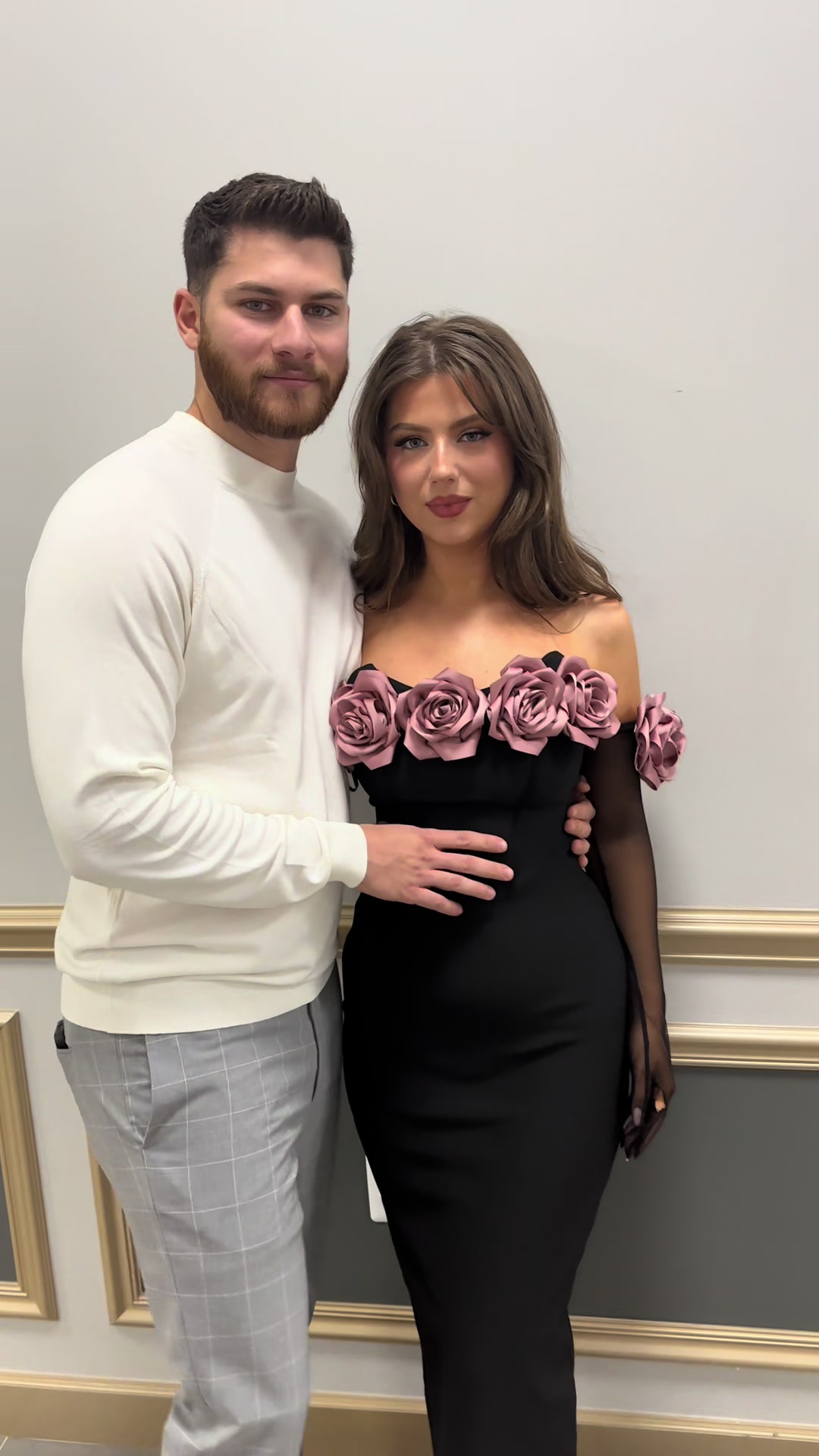 TikTok post by @nera.enes for Mew Mews. Caption reads: Madly #couplegoals #fyp dress from @Mew Mews....