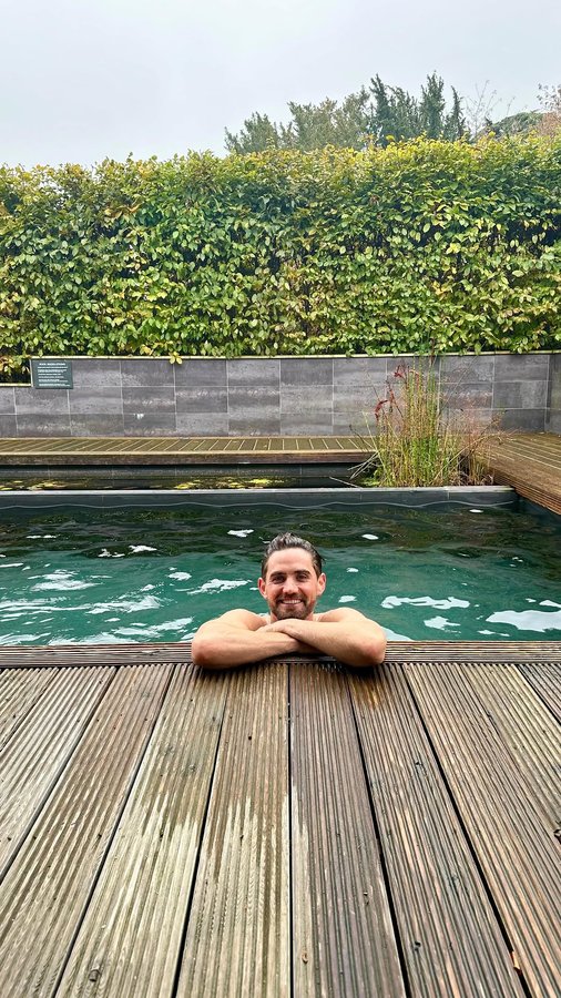 Instagram post by @breathpod for Swinton Estate. Caption reads: [...] our cups at Swinton Park Hotel....