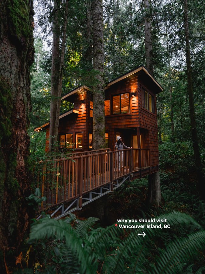 Instagram post by @angelaliggs for Lexar. Caption reads: GIVEAWAY! 😌🌲📸 Vancouver Island has it all… it’s....