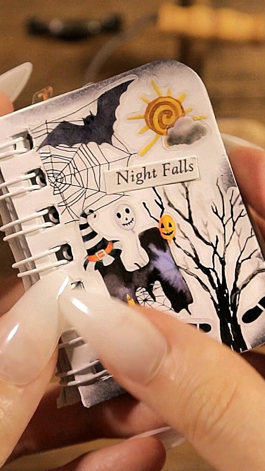 Instagram post by @hwaufranc for The Washi Tape Shop. Caption reads: Halloween Journaling Theme🦇다꾸

Halloween Sticker....