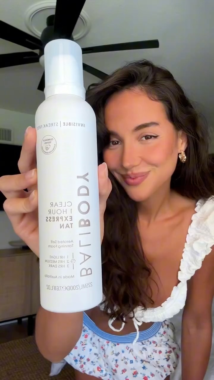 Instagram post by @maanuness for balibody. Caption reads: When you’re already running late but still want....