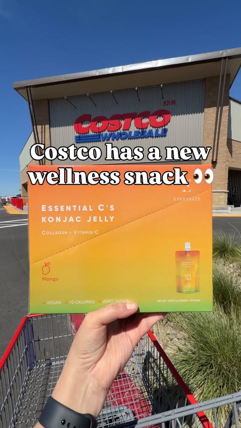 Instagram post by @costconewdeals for EVERYDAZE. Caption reads: If you’ve been trying to find a wellness snack....