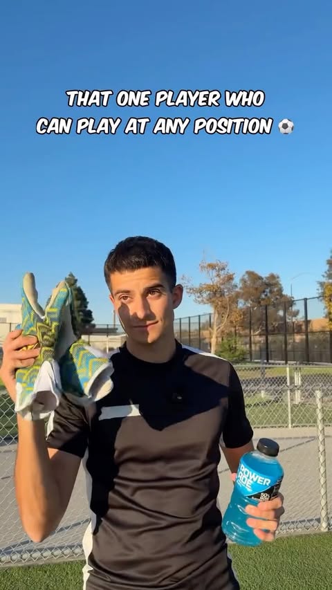 Instagram post by @edvingk1 for POWERADE. Caption reads: Every Team Has This One Player Who Can Play At....