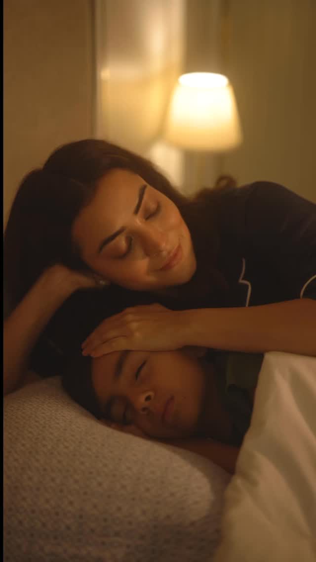 Instagram post by @nishaaggarwal for L’oréal Professionnel. Caption reads: #AD| There’s something so calming about night time....