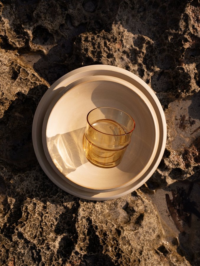 Instagram post by @oljaryz for ferm LIVING. Caption reads: Our story for @fermliving - early morning light on....