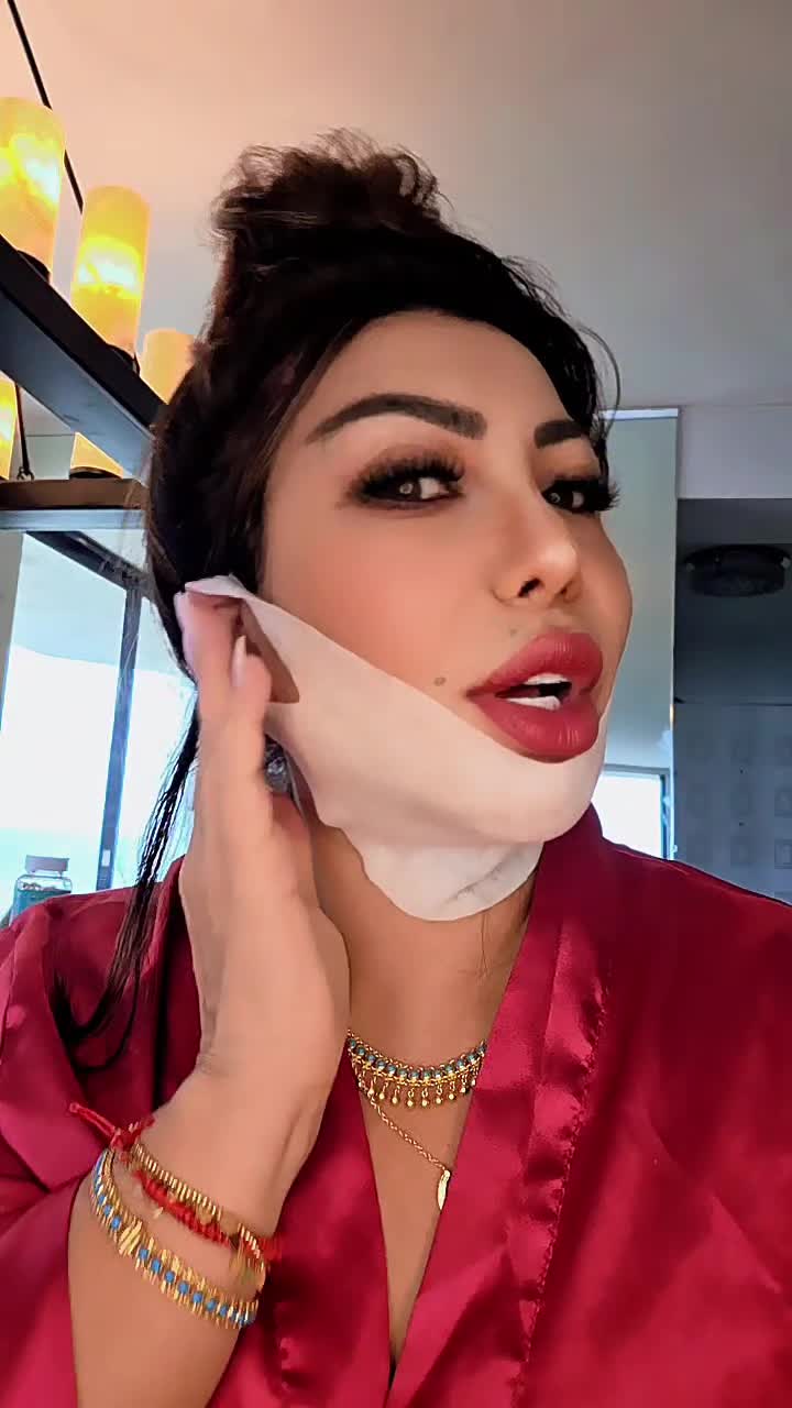 TikTok post by @jomanaqueenofmiami.7 for Beauty Maree. Caption reads: @BEAUTY MAREE #pdrncollagenmask #collagen [...].