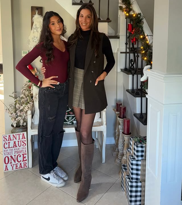 Instagram post by @thatmom_brittany for Marshalls. Caption reads: Thankful everyday for my daughter, family, studio....