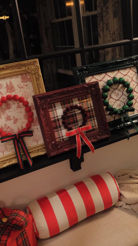 Instagram post by @peonyandhoney for Krylon. Caption reads: [...] Night with the girly pops✨🎄💅🏻 comment....