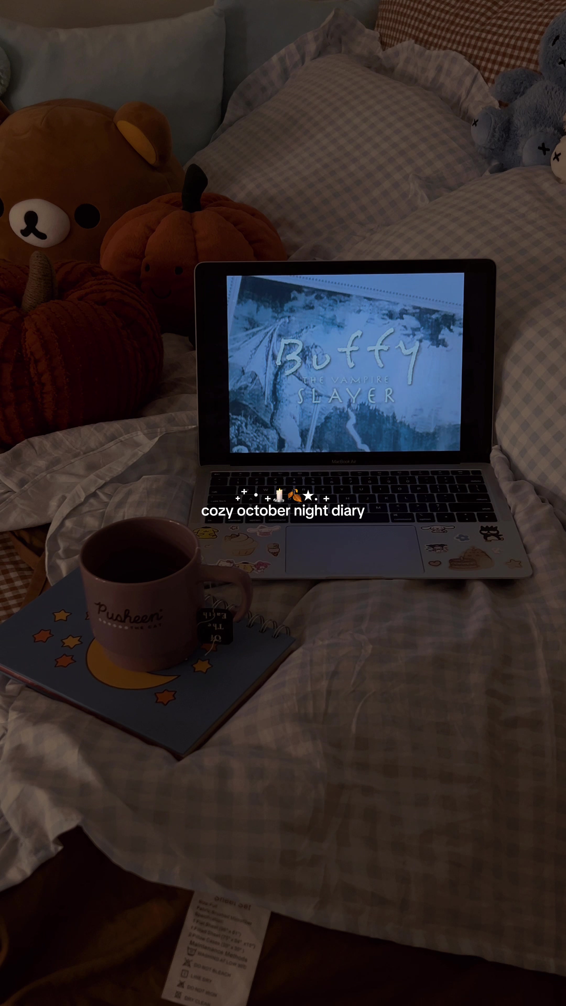 TikTok post by @ingyymtz for Rhode Skin. Caption reads: ⋆.⏾˚₊𖥔 ݁⋆ how my nights are going to look all....