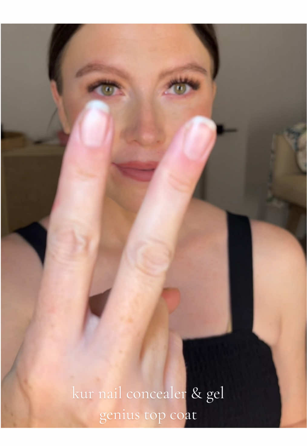 TikTok post by @danikachristinemua for LONDONTOWN. Caption reads: @LondontownUSA has my nails looking so fresh!!....
