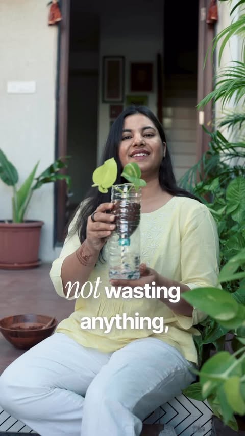 Instagram post by @zerowasteadda for Volvo Cars. Caption reads: Giving everyday things a second life starts at....