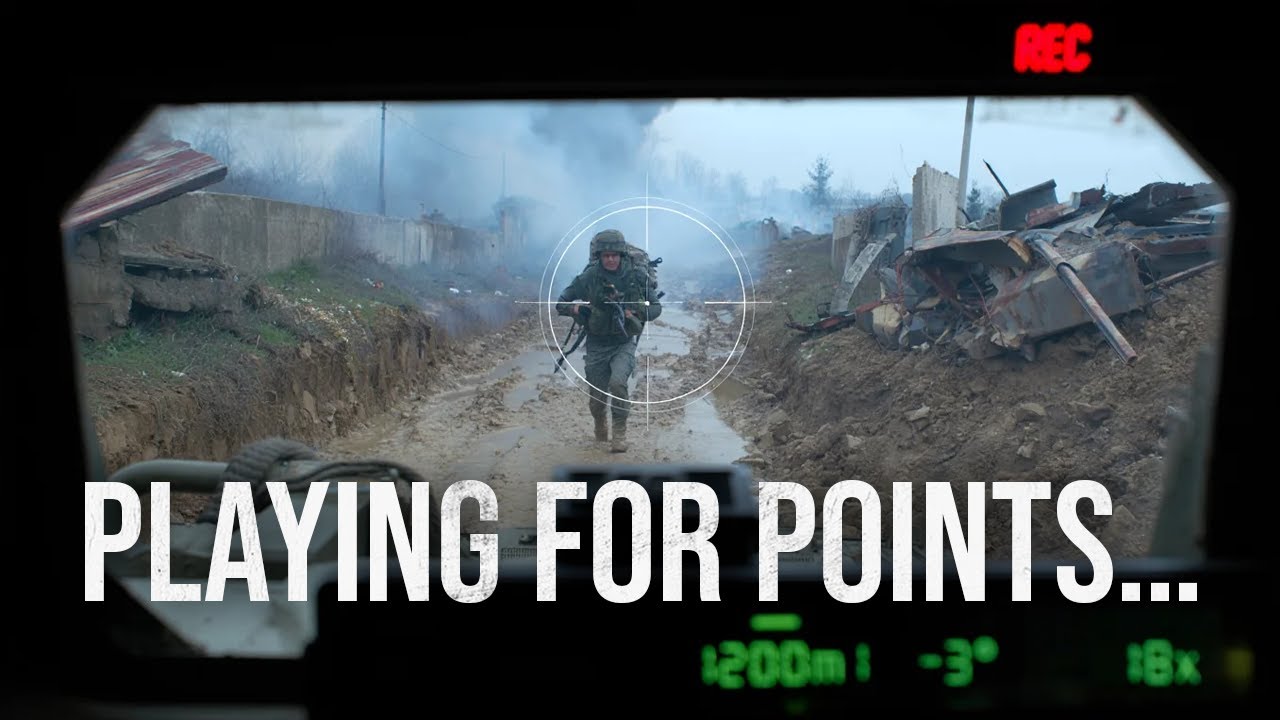 YouTube post by @warographics643 for Forbes. Caption reads: How Video Games Changed The War In Ukraine.