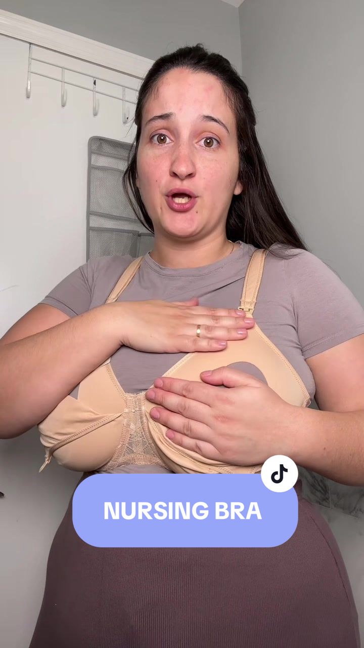 TikTok post by @mymamawifelife for PARFAIT Lingerie. Caption reads: [...] mom who needs REAL support, the Parfait....
