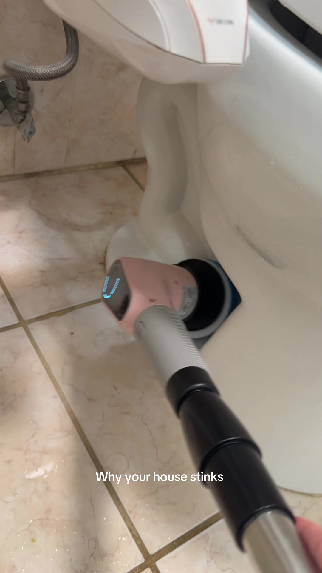 TikTok post by @arabellasourglow for Dovety. Caption reads: Get rid of odors the right way. Dovety helped me....