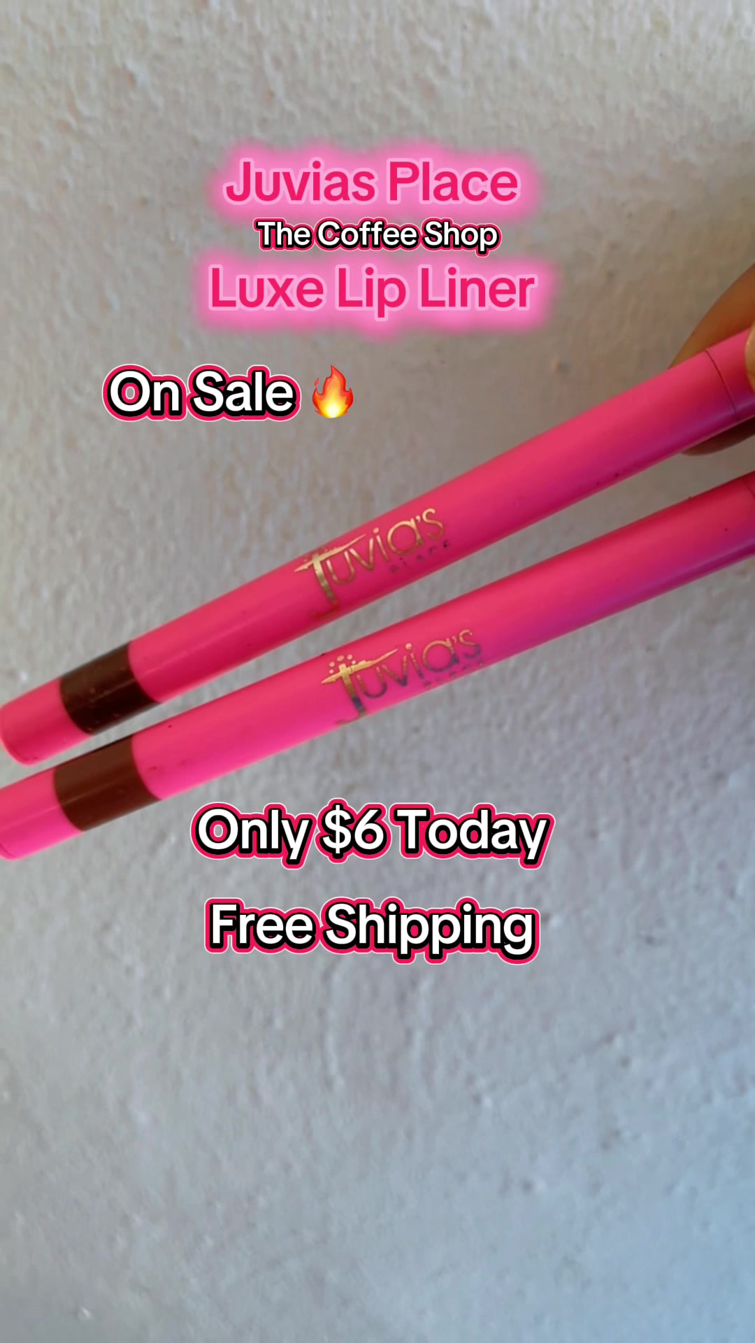 TikTok post by @brittshanelle for Juvia’s Place. Caption reads: @Juvia’s Place #juviasplace #luxelipliner [...].