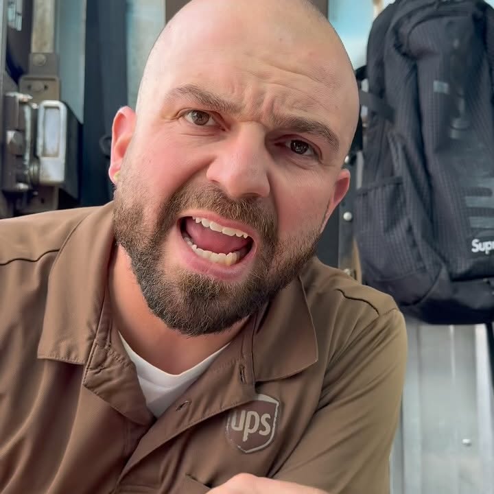 Instagram post by @skylerleestutzman for Bang Energy. Caption reads: Quite the 's'kerfuffle I'd say.

UPS Chief....